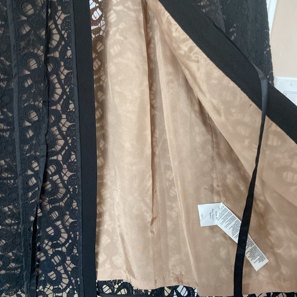 Hoss Intropia - Black Lace Jacket Dress Sophisticated & Timeless - Picture 3 of 12